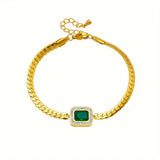 Pulseira Minimalista Dourada Veneziana