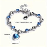 Pulseira de Safira Só Amor