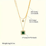 Conjunto de Joias de Esmeralda Dynasty