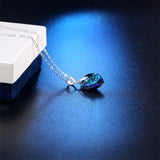 Conjunto Luxuoso de Colar Pendente de Pérola