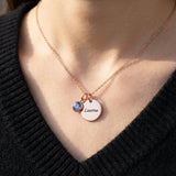 Colar com Nome em Rubi Personalizado
