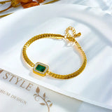 Pulseira Minimalista Dourada Veneziana