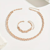 Conjunto de Joias Rabo de Peixe Sofisticado