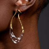 Brincos Cisne Elegantes