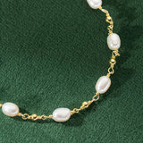 Pulseira em Fio de Pérola Barroca
