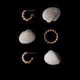 Brincos de Madrepérola com Charm