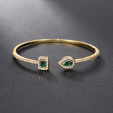 Pulseira Escultural Dourada Elegante