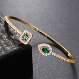Pulseira Escultural Dourada Elegante