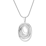 Colar Pendente Oval