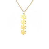 Colar Elegante de Pata em Aço Inoxidável