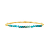 Pulseira de Contas de Turquesa Heritage