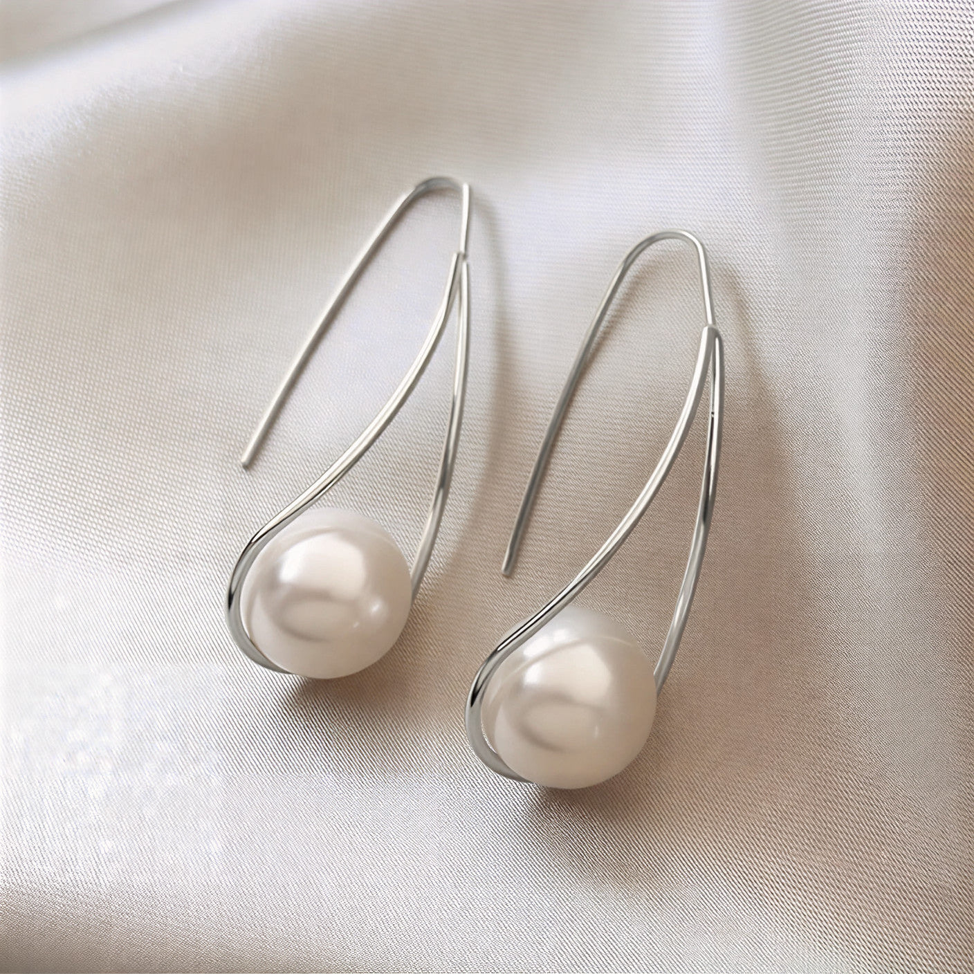 Brincos Místicos de Pérolas Elegantes