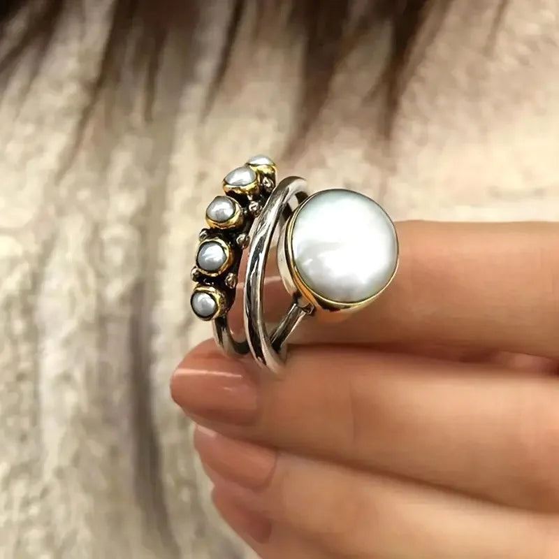 Conjunto de Anéis de Pérola em Camadas