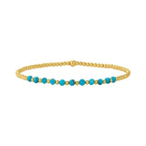Pulseira de Contas de Turquesa Heritage