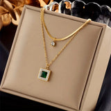 Conjunto de Joias de Esmeralda Dynasty