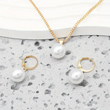 Conjunto de Joias de Pérola Atemporal